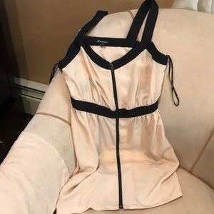 Cream colored mini dress